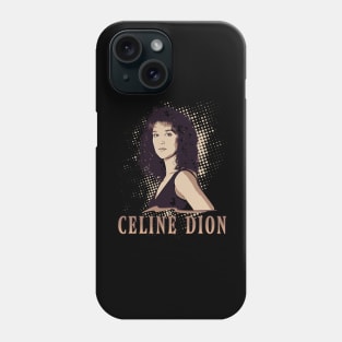 celine dion // 80s music Phone Case