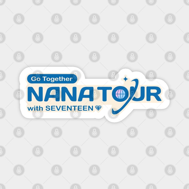 NANA tour with Seventeen Magnet by firlachiel