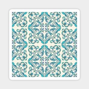 Boho Tiles / Vibrant Summer Holiday Magnet