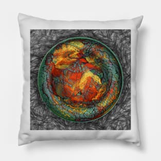 Ephemeral Fluidity Pillow