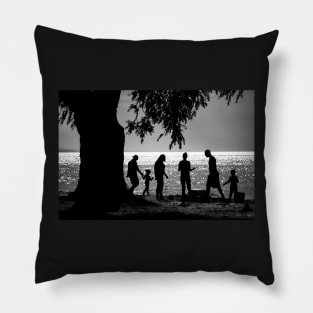 Afternoon At The Beach Pillow