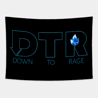 Down To Rage Tapestry