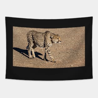 Cheetah walking. Tapestry