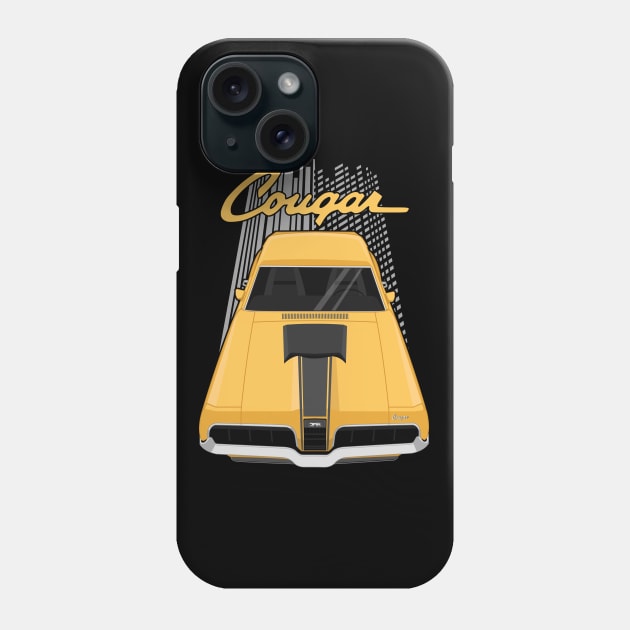 Mercury Cougar 1970 - gold Phone Case by V8social