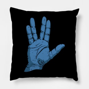 Alien Salute Pillow