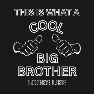 This is what a Cool Big Brother T-Shirt