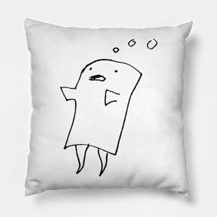 Duh Ghost Pillow