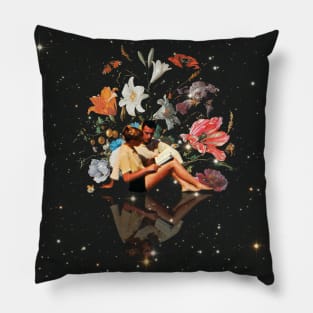 Stars, books, flowers and you Pillow