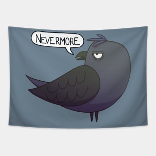 Quoth the surly Raven, Nevermore Tapestry