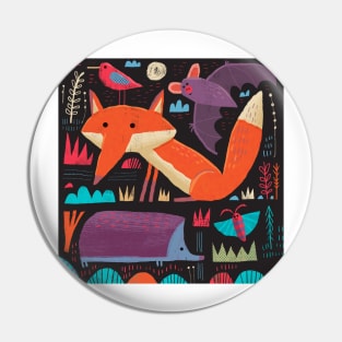 Nocturnal Animals Pin