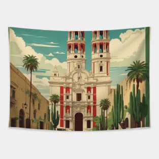 San Jose de Gracia Aguascalientes Mexico Vintage Tourism Travel Tapestry