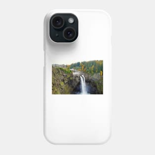 Snoqualmie Falls in Autumn 2 Phone Case