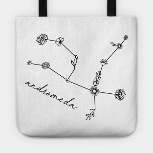 Andromeda Flower Constellation Tote