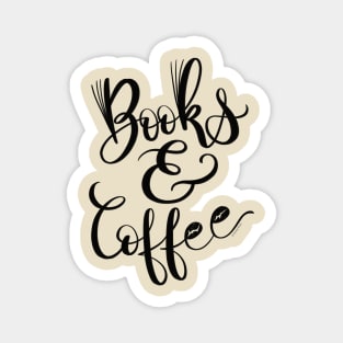 Hand Lettering Design Books & Coffee Magnet