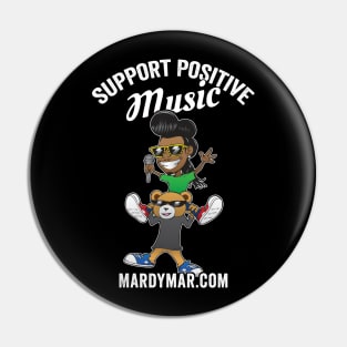 Support Positive Music Pin