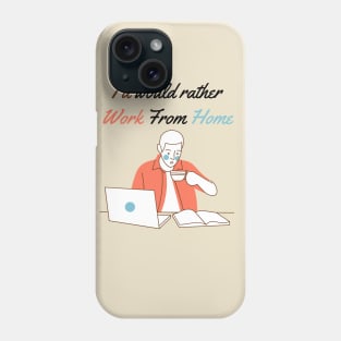 Work from Home, During COVID-19 Phone Case