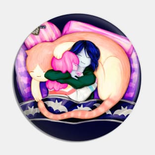 Cat naps with Bubbline and Timmy. Adventure Time fan art Pin