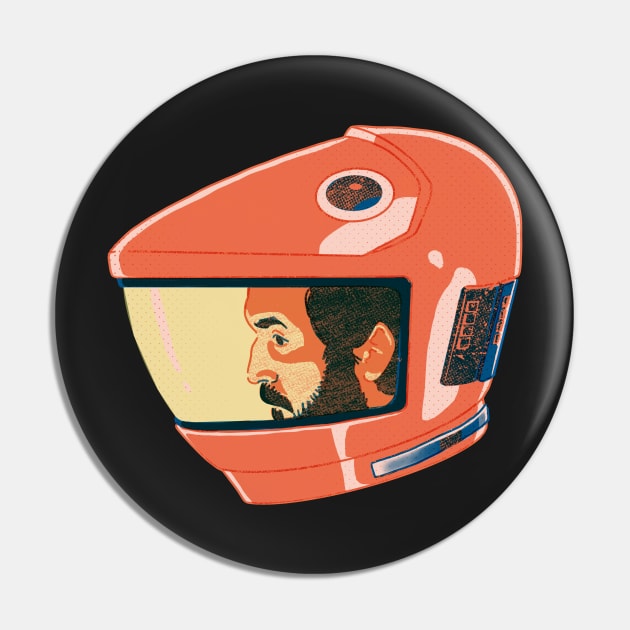 Kubrick in the Space 2001 Pin by chillstudio