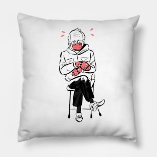 Grumpy Bernie Pillow