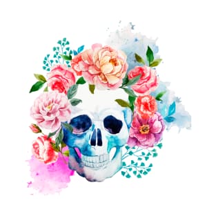 Flower Skull T-Shirt