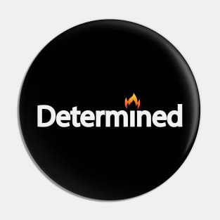 Determined artistic typography design Pin