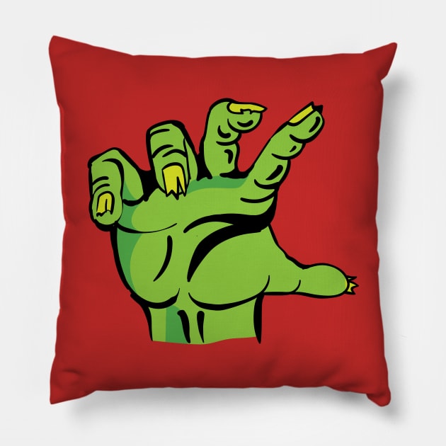 Halloween Zombie Hand Pillow by holidaystore