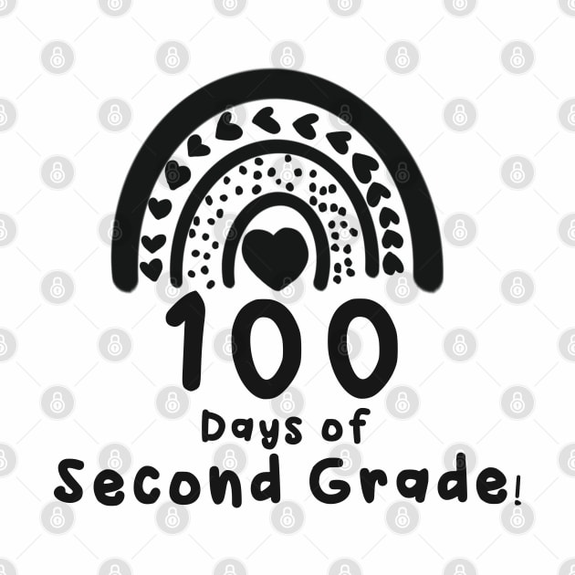 100 Days of Second Grade Rainbow by Tabletop Adventurer