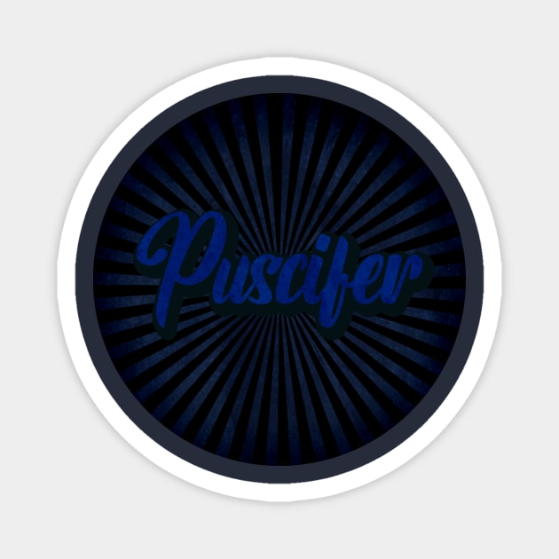 vintage puscifer Magnet by Wizz Ventura