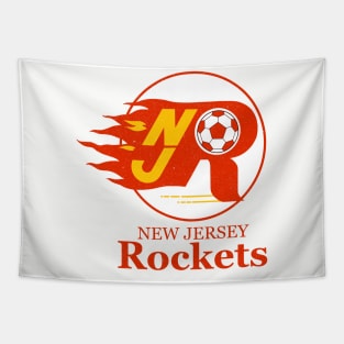 Defunct New Jersey Rockets Soccer 1981 Tapestry