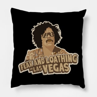 Fear and Loathing Dr. Gonzo Illustration Pillow