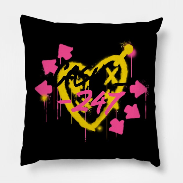 cash 24/7 Pillow by WOAT