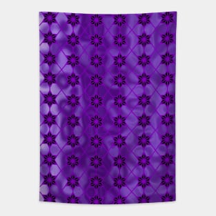 PURPLE Star Pattern Tapestry