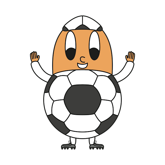 Soccer-Ball Egg by M.-P.-Mueller