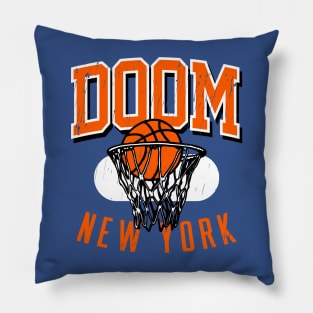 Doom New York Vintage Style Pillow