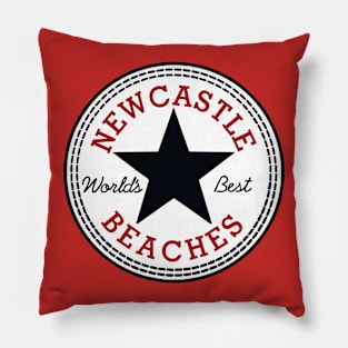 Newcastle Beaches Pillow