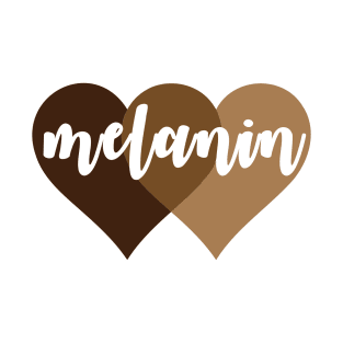 Melanin Heart Tee T-Shirt