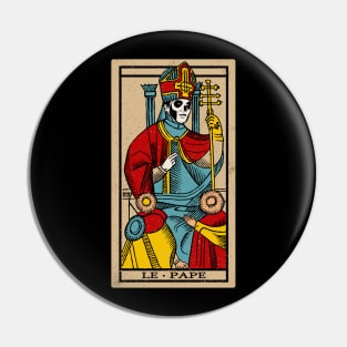 Le Pape Emeritus Tarot Card Pin