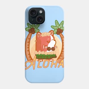 Aloha Corgi Phone Case