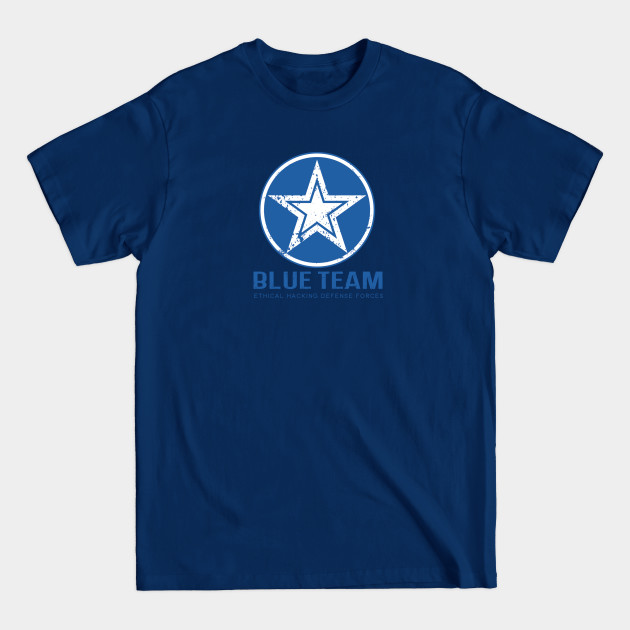 Disover BLUE TEAM - Blue Team - T-Shirt