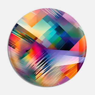 Abstract Rainbow Pin