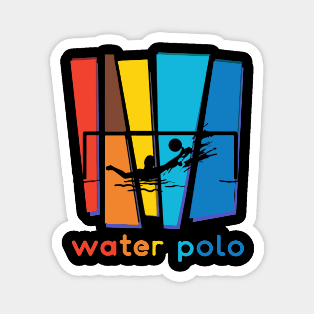 water polo Magnet by stopse rpentine