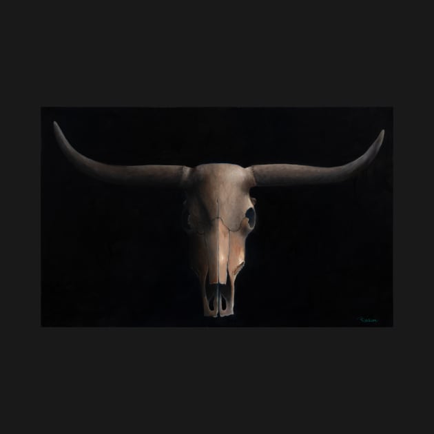 Cattle skull by rand0mity