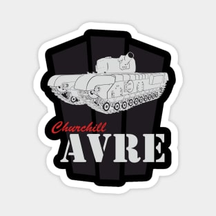 Churchill AVRE Magnet