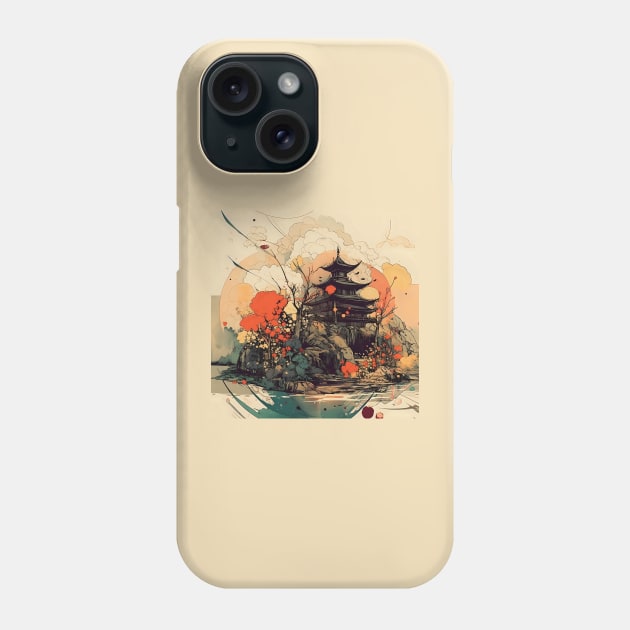 Japanese house Phone Case by KOTYA