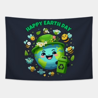 happy earth day every day Tapestry