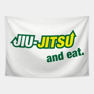 Jiu Jitsu and Eat Tapestry