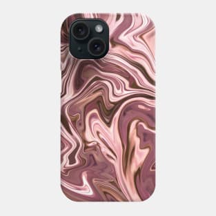 Liquid Marble, Shades of Purple Phone Case