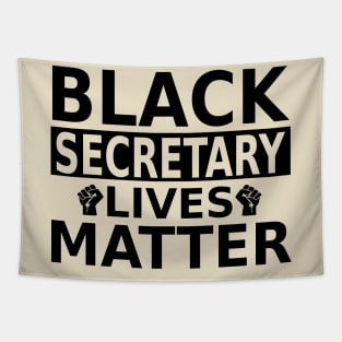 Black Secretary Lives Matter, secretaries BLM Tapestry