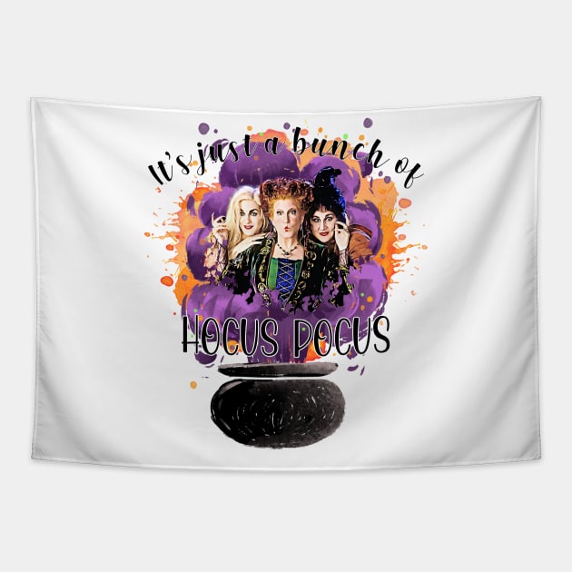 It's Just a Bunch of Hocus Pocus Tapestry by CB Creative Images