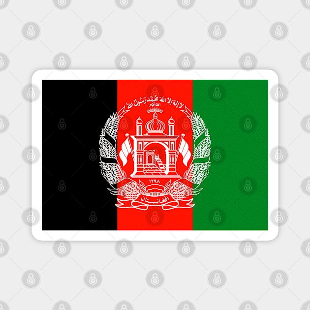 Afghanistan Flag Magnet by Intrepid Customs